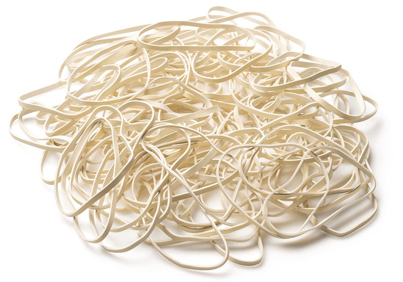 PlasticMill White Rubber Bands Size 33 (3 1/2" x 1/8") - #33 Rubber Bands Office Supplies - Strong, Elastic Bands for Crafts, Balloon Garland, Cash, File Folders (1,000-Pack) - Image 5